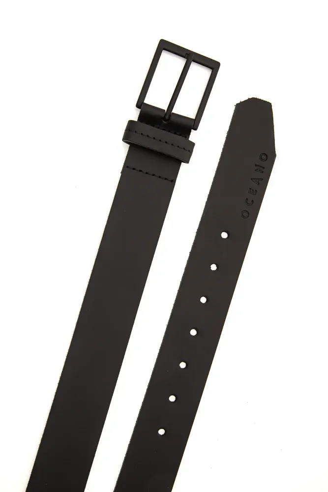 Cinto Oceano Couro Masculino 44975 Preto