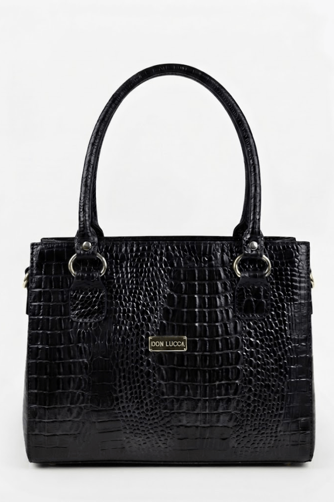 Bolsa Don Lucca Couro 3038 Preto