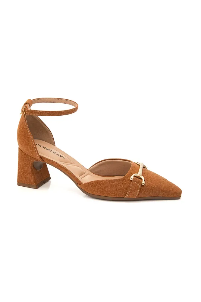 Sapato Piccadilly Canoinha Irene Feminino 764021 Marrom