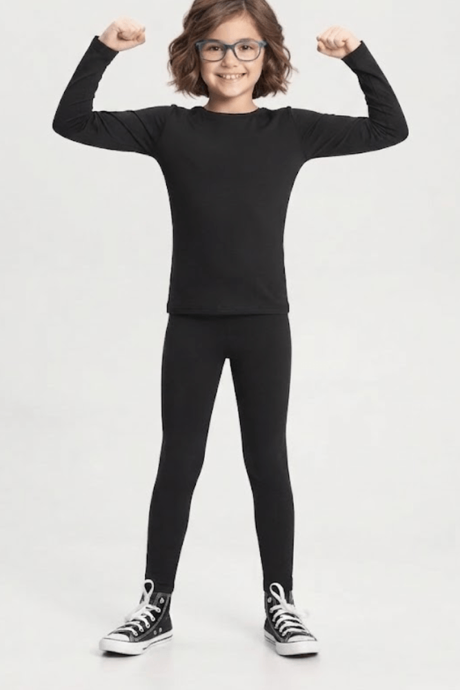 Blusa Alakazoo Malha Infantil Unissex Felpada 00485b Preto