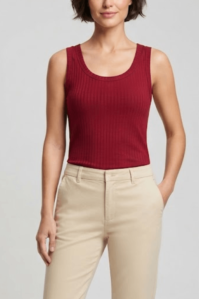 Blusa Regata Kohmar Feminina Kb407 Vermelho