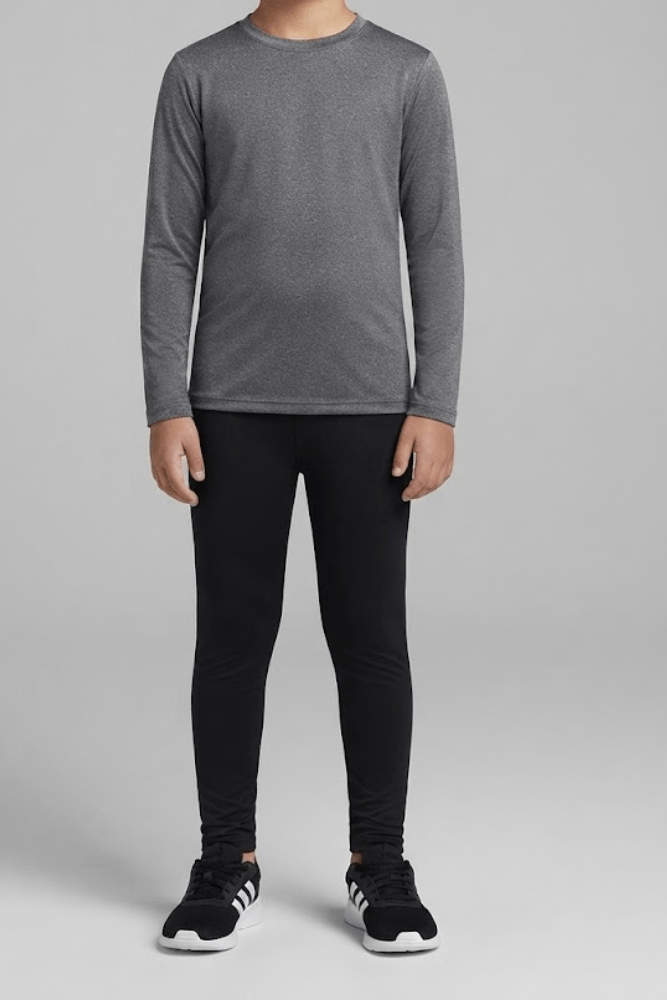 Calça Térmica Estilo De Corpo Infantil 6622 Preto
