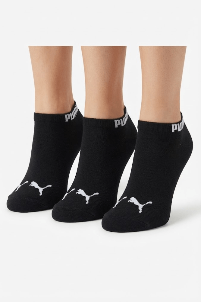 Kit 3 Pares Meia Puma Cano Baixo 4725.001 Preto