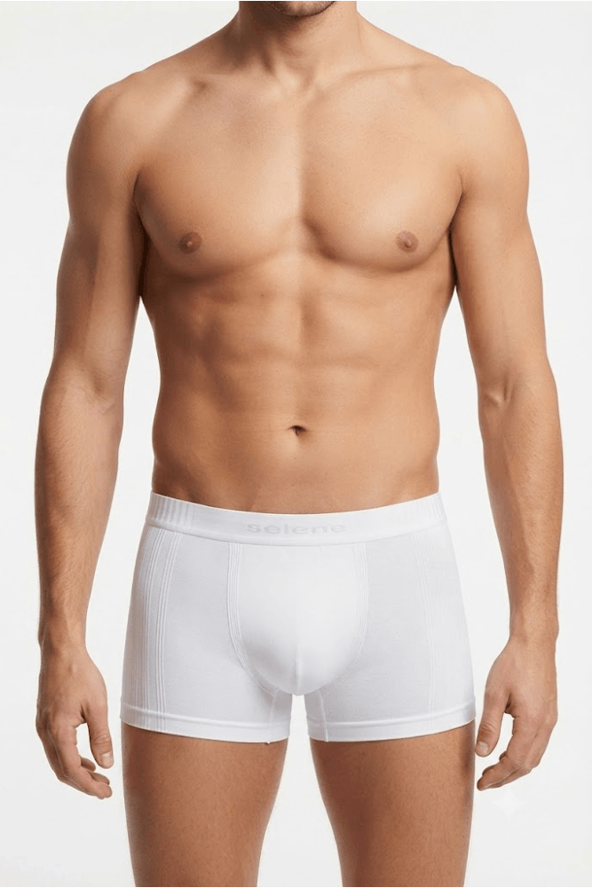 Cueca Selene Boxer Microfibra Sem Costura 11070.003 Branco