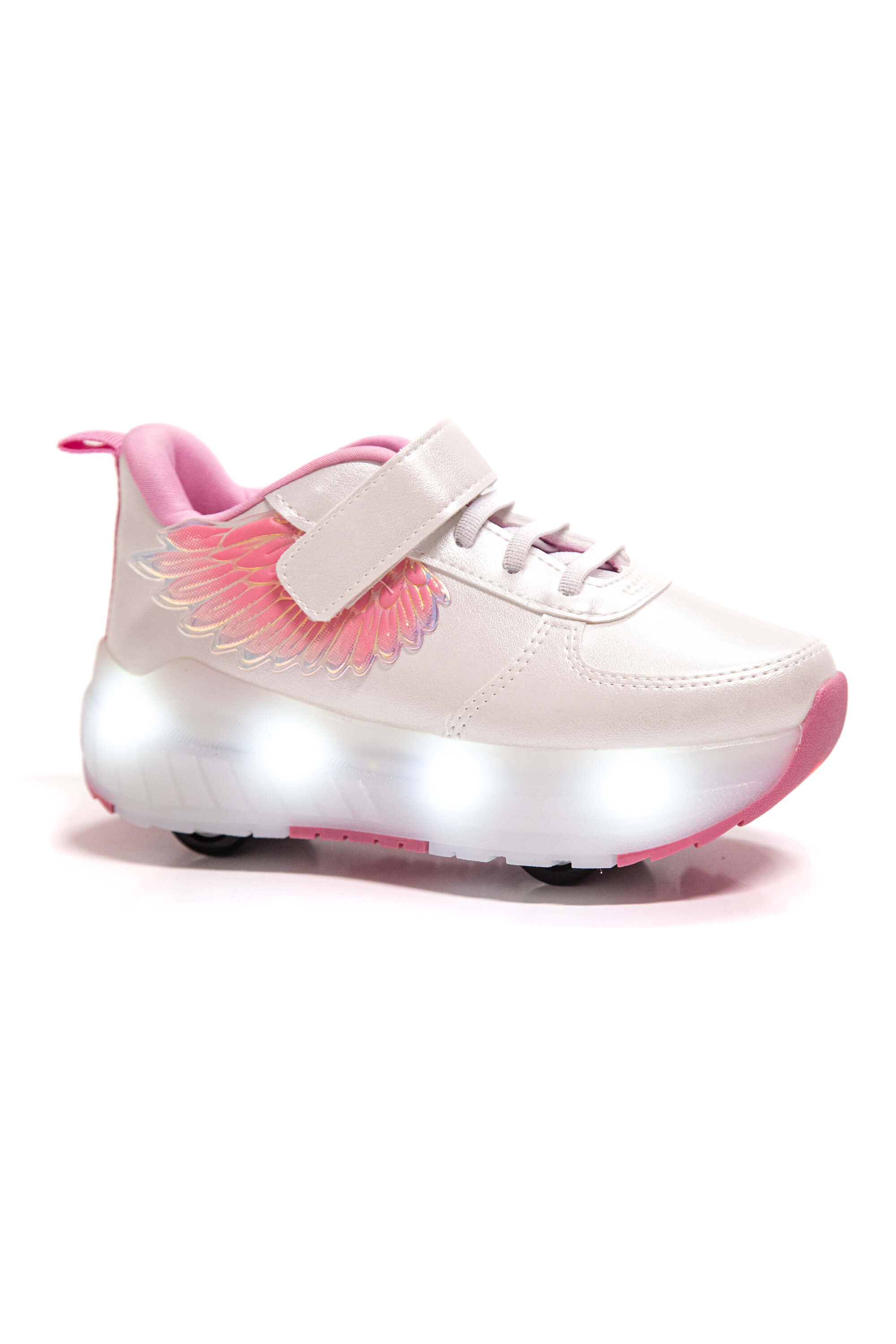 Tênis Pampili Fly Infantil Led Menina 782.002 Branco