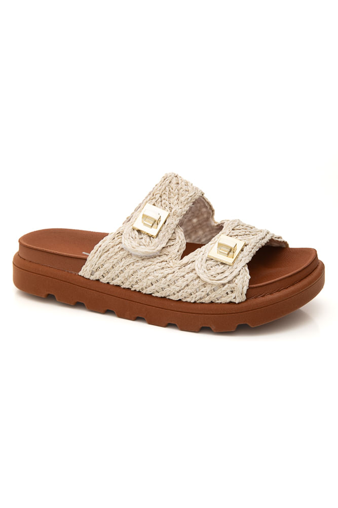 Chinelo Vizzano Papete Feminino Em Gáspea 6510.119 Marrom