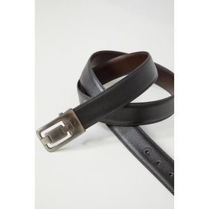 Cinto Casual Masculino Roder 051 Couro Preto