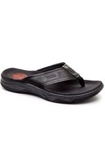Chinelo-Dedo-Masculino-Pegada-Em-Couro-Preto