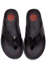 Chinelo-Dedo-Masculino-Pegada-Em-Couro-Preto