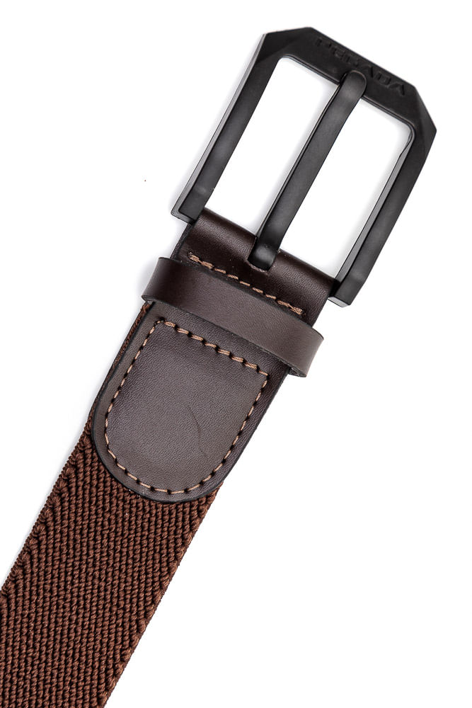 CINTO CASUAL MASCULINO PEGADA MARROM