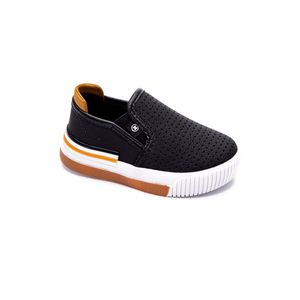 Tênis Slip On Infantil Menino Molekinho 2615.100 Preto