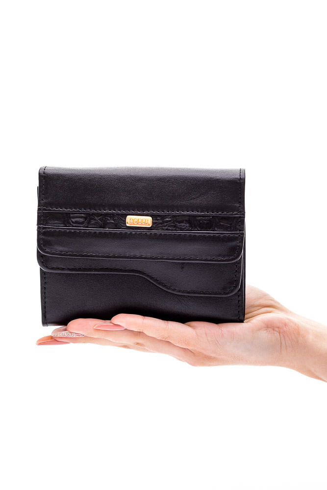 Carteira-Casual-Feminina-Roder-Preto