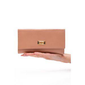 Carteira Casual Feminina Roder 323new Couro Nude