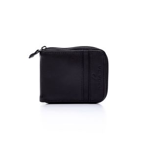 Carteira Pegada Masculina Texturizada Couro  CA003726   Preto