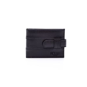 Carteira Masculina Couro Roder 003 Preto
