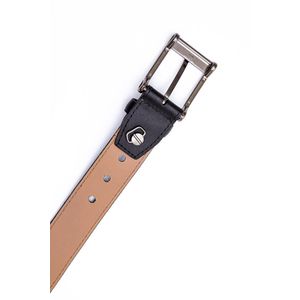Cinto Pegada Em Couro Soft Masculino Ci002310-01 Preto