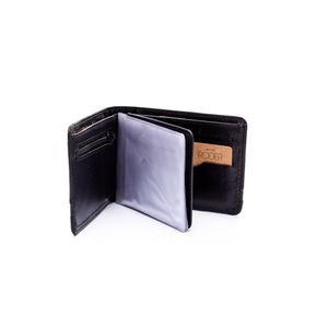Carteira Casual Masculina Roder 034/1 Couro Preto
