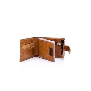 Carteira Masculina Couro Roder 003 Caramelo