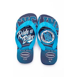 Chinelo De Dedo Havaianas Athletic Infantil Menino Marinho