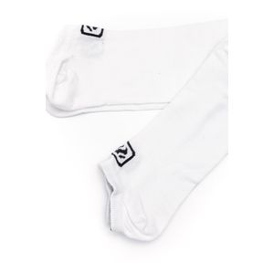 Kit Meia Cano Curto Masculino Oceano 44512 Branco