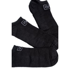 Kit Meia Cano Curto Masculino Oceano 44512 Preto