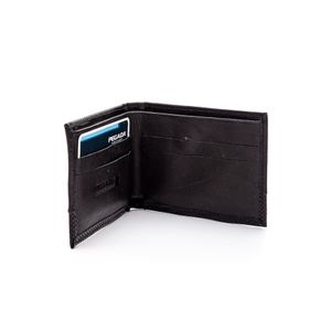 Carteira Pegada Masculina Couro  Ca003434-03  Preto