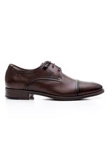 Sapato-Masculina-Social-Democrata-Couro-Marrom