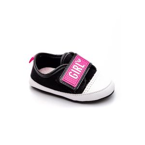 Tênis Casual Menina Bebê Molekinha 2901.552 Preto