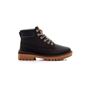 Bota Coturno Infantil Menino Molekinho 2817.111 Preto