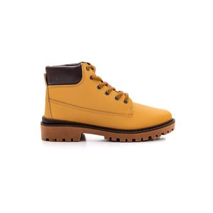 Bota Coturno Infantil Menino Molekinho 2817.111 Mostarda