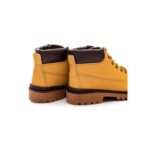 Bota Coturno Infantil Menino Molekinho 2817.111 Mostarda