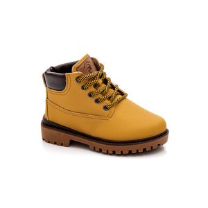 Bota Coturno Infantil Menino Molekinho 2144.214 Mostarda
