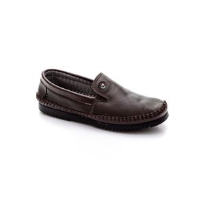 Sapato Mocassim Básico Masculino West Line 700 Marrom