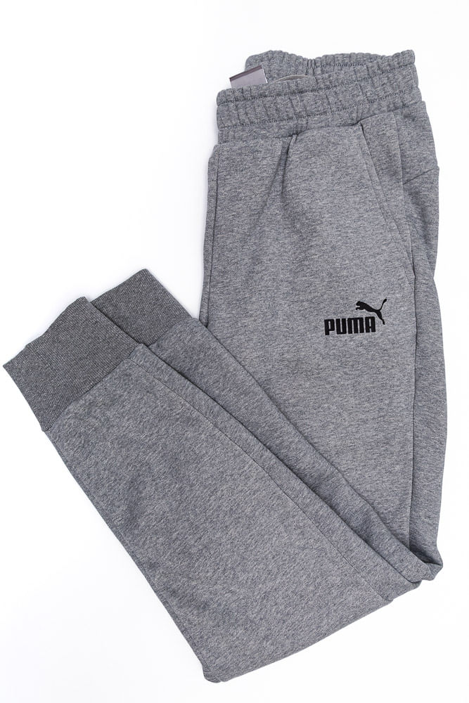 Calca-De-Moletom-Puma-Cinza-