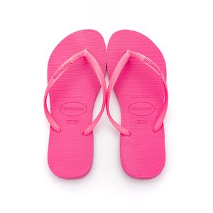 Chinelo De Dedo Feminino Havaianas Slim 4000 Rosa