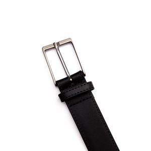 Cinto  Em Couro Roder  7 Furos Masculino 5635 Preto