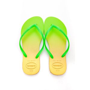Chinelo Havaianas Slim Feminino Gradient 8888 8888 Verde