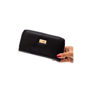 Carteira Casual Retangular Feminina Roder 334 Preto