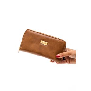 Carteira Casual Retangular Feminina Roder 334 Caramelo