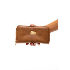 Carteira Casual Retangular Feminina Roder 334 Caramelo