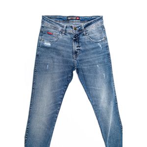 Calça Skinny Biker Jeans Marina Oceano 36034 Azul
