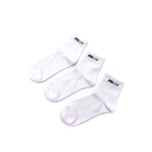 Kit Actvitta 3 Pares De Meias  Cano Médio Algodão Unissex - 4999.4 Branco