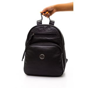 Bolsa Mochila Casual Feminina Linea Bella 5227 Preto