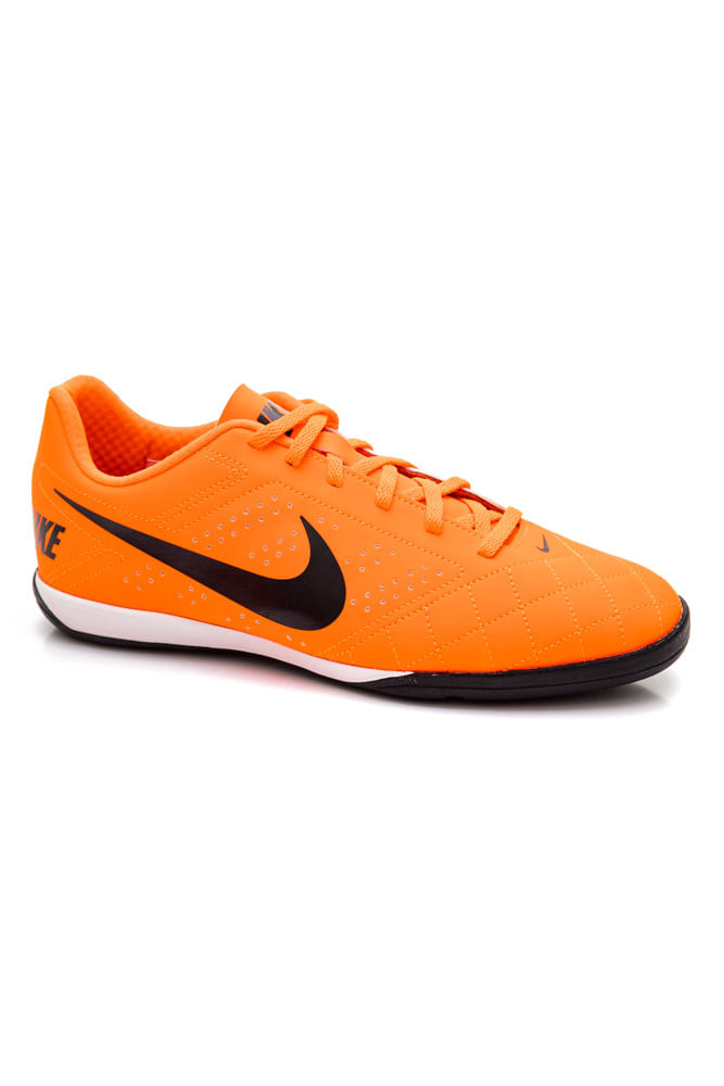 Chuteira Futsal Masculina Nike Beco 2 646433-800 Laranja