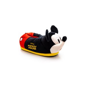 Pantufa Personagem Unissex Zona Criativa Mickey Preto