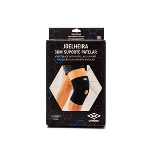 Joelheira Com Suporte Patelar Umbro 1013017-351 Preto