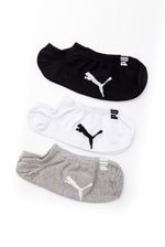 Kit 3 Pares Meia Cano Baixo Puma 4515.001 Sortido