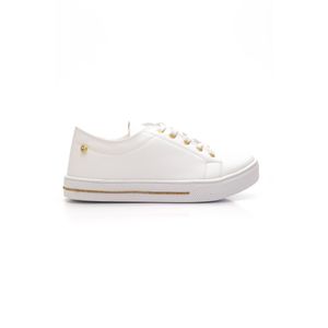 Tênis Sophia Almeida Casual Feminino Nobuck Cadarço 633mc Branco
