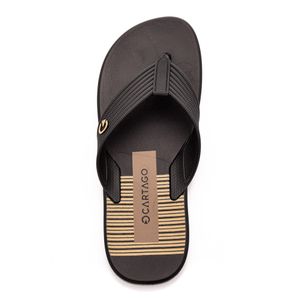 Chinelo De Dedo Montreal Masculino Cartago 11729-26340 Preto