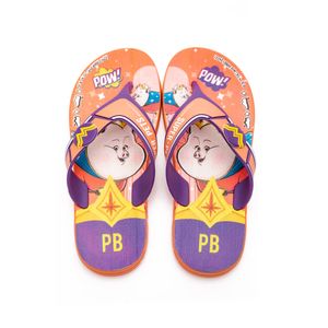 Chinelo De Dedo Infantil Menino Pets Grendene 22853-Ah849 Laranja
